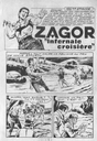Scan Episode Zagor pour illustration du travail du dessinateur Franco Donatelli